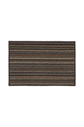 JVL Arona Machine Washable Latex Backed Runner Doormat, 57x150cm, Brown - Size: 50 cm x 150 cm - thumbnail 1