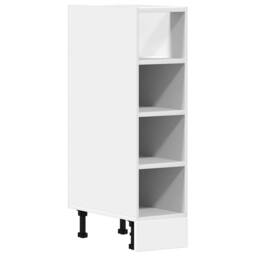 Berkfield Home Durable Bottom Cabinet White 20x44, 5x81, 5 cm Engineered Wood - thumbnail 3