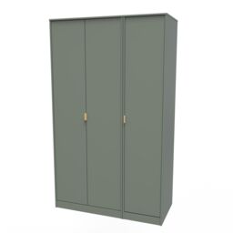 Ready Assembled 2 U Fuji 3 Door Wardrobe (Ready Assembled) in Pale Green - thumbnail 3