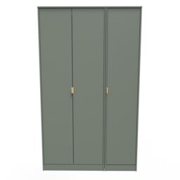 Ready Assembled 2 U Fuji 3 Door Wardrobe (Ready Assembled) in Pale Green - thumbnail 1