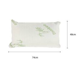 Voltico Bamboo Memory Foam Pillow with Cooling Breathable Cover in Natural White - thumbnail 8