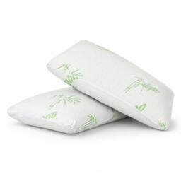 Voltico Bamboo Memory Foam Pillow with Cooling Breathable Cover in Natural White - thumbnail 7