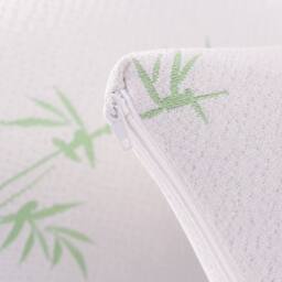 Voltico Bamboo Memory Foam Pillow with Cooling Breathable Cover in Natural White - thumbnail 5