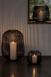 Blomus Lito Lantern Candle Holder Medium - Black - thumbnail 2