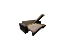OLYMPIA FURNITURE Original Berlin Black/Grey Sofa - Universal Side Sofa Bed - Corner Sofa - Sofa Bed With Storage - thumbnail 4
