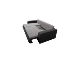 OLYMPIA FURNITURE Original Berlin Black/Grey Sofa - Universal Side Sofa Bed - Corner Sofa - Sofa Bed With Storage - thumbnail 2