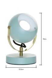 BHS Lighting Rowan Eyeball Table Lamp in Green - thumbnail 5