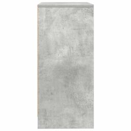 Berkfield Home Sideboard Concrete Grey 57x34x76 cm Engineered Wood - Size: 57 x 34 x 76 cm - thumbnail 7