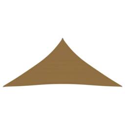 Berkfield Home Sunshade Sail 160 g/m ² Taupe 4x5x5 m HDPE in Beige - thumbnail 2
