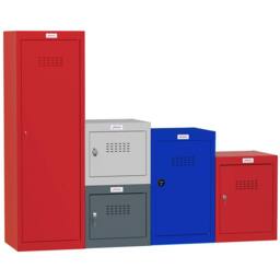 Phoenix Safe Company Size 4 Light Grey Cube Locker with Electronic Lock, CL1244GGE, 173L - Size: 120 cm x 100 cm - thumbnail 3