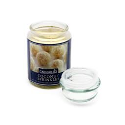Voltico 18oz Coconut Sprinkles Scented Jar Candle in Yellow - thumbnail 3