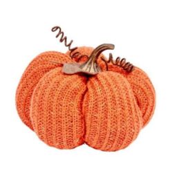 Marco Paul Halloween 18cm Orange Plush Autumn Décor Pumpkin Décor - thumbnail 9