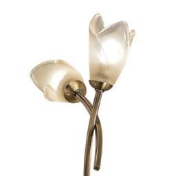 Netlighting Pietra Floor Lamp 4 Light G9 Antique Brass NOT LEDCFL Compatible in Bronze - thumbnail 6