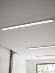 Nordlux Modern Indoor Batten Light Fitting Grey Plastic Intergrated LED 25, 000hrs - Mains Powered, IP65 - thumbnail 3
