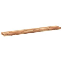 Berkfield Home Table Top 140x20x4 cm Rectangular Solid Wood Acacia in Brown - Size: 140 x 20 x 4 cm - thumbnail 5