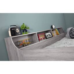 Cheshire Lake Midsleeper Grey Oak - Single (90cm) - thumbnail 4
