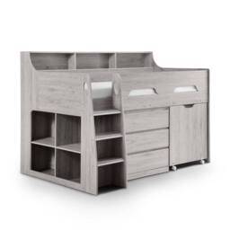 Cheshire Lake Midsleeper Grey Oak - Single (90cm)