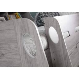Cheshire Lake Midsleeper Grey Oak - Single (90cm) - thumbnail 5