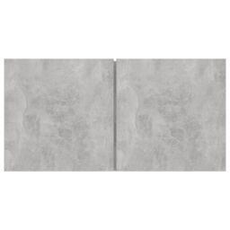 Berkfield Home 5 Piece TV Cabinet Set Concrete Grey Engineered Wood - thumbnail 6
