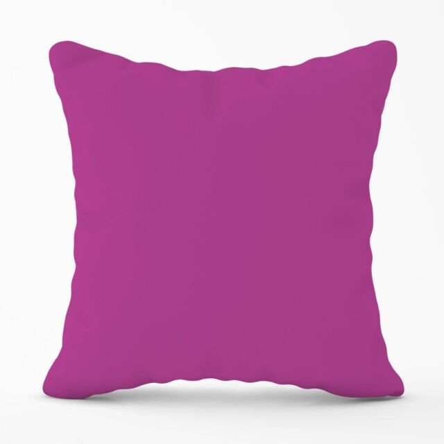 Warren Reed - Designer Fuchsia Plum Outdoor Cushion in Purple - Size: 45 cm x 45 cm - image 1