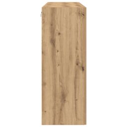 Berkfield Home Wall Mounted Cabinet Set of 2 Artisan oak Engineered Wood in Brown - thumbnail 7