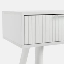 OHS Venice Console/Dresssing Table Engineered Wood Entryway Display Desk in White - thumbnail 5