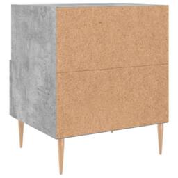 Berkfield Home Bedside Cabinets 2 pcs Concrete Grey 40x35x47.5 cm Engineered Wood - thumbnail 9