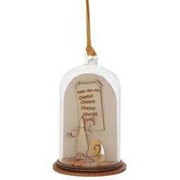Gifts Direct 2 U Hanging Christmas Tree Bauble Ornament - Dear Santa Cheese Cheese - thumbnail 1