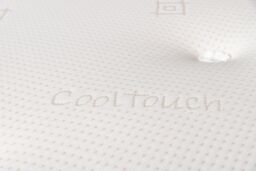 FurnitureboxUK Windsor Medium-Firm Coil Sprung Mattress in White - Size: Double - thumbnail 2