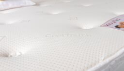 FurnitureboxUK Windsor Medium-Firm Coil Sprung Mattress in White - Size: Double - thumbnail 5
