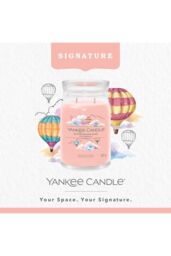 Yankee Candle Women's Signature Large Jar Watercolour Skies in Pink - thumbnail 2