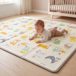 Liberty House Toys Toddler Play Mat - Alphabet & Roads - thumbnail 5