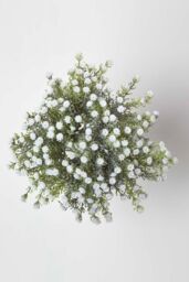 Homescapes Artificial Flower White Baby's Breath Bouquet, 32 cm - thumbnail 2