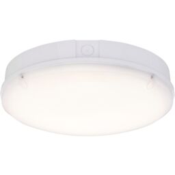 Loops Gloss White IP65 Bulkhead Light - 18W CCT SMD LED Module - Microwave Sensor - thumbnail 4