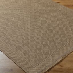 Livabliss Mystery-Washable Tan Beige Modern Jute Living Dining Rug - Size: 118 cm x 170 cm - thumbnail 6