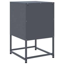 Berkfield Home Durable Bedside Cabinets 2 pcs Anthracite 36x39x60.5 cm Steel in Dark Grey - thumbnail 8