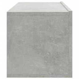 Berkfield Home Wall TV Cabinets 2 pcs Concrete Grey 100x30x30 cm Engineered Wood - Size: 100 x 30 x 30 cm - thumbnail 8