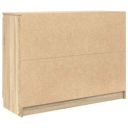 Berkfield Home Sideboard with Drawers Sonoma Oak 100.5x35x76 cm Engineered Wood in Brown - thumbnail 8