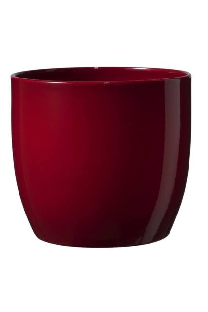 KDMD Shiny Bordeaux Basel Fashion Pot 8cm 4 Pack in Maroon - image 1