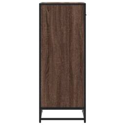 Berkfield Home Shoe Rack Brown Oak 48x38x97.5 cm Engineered Wood - thumbnail 6
