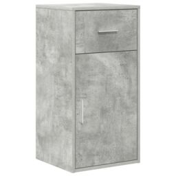 Berkfield Home Corner Desk Concrete Grey 102x88x75 cm Engineered Wood - Size: 102 x 88 x 75 cm - thumbnail 5