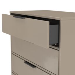 Ready Assembled 2 U Tamworth 4 Drawer Chest (Ready Assembled) in Light Brown - thumbnail 6