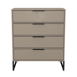 Ready Assembled 2 U Tamworth 4 Drawer Chest (Ready Assembled) in Light Brown - thumbnail 2