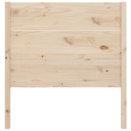 Berkfield Home Headboard 96x4x100 cm Solid Wood Pine in Brown - Size: 96 x 4 x 100 cm - thumbnail 4