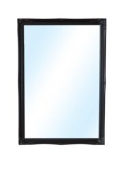 MirrorOutlet Fraser Black Beaded Dress Mirror 102cm x 72cm - Size: 1 Pack - thumbnail 2