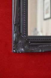MirrorOutlet Fraser Black Beaded Dress Mirror 102cm x 72cm - Size: 1 Pack - thumbnail 5