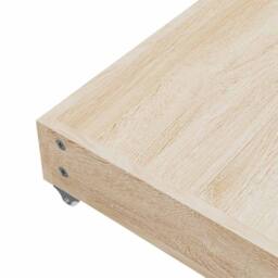 Berkfield Home Soft Bed Storage Drawers 2 pcs Light Grey Engineered Wood & Velvet - thumbnail 7