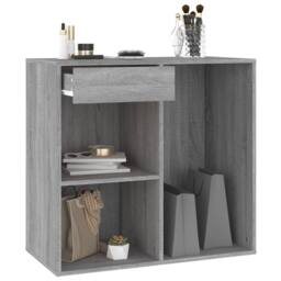 Berkfield Home Cosmetic Cabinet Grey Sonoma 80x40x75 cm Engineered Wood - Size: 80 x 40 x 75 cm - thumbnail 6