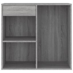 Berkfield Home Cosmetic Cabinet Grey Sonoma 80x40x75 cm Engineered Wood - Size: 80 x 40 x 75 cm - thumbnail 3