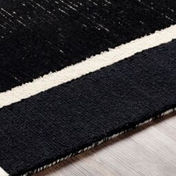 Livabliss Brooklyn-Hand Tufted Cream Black Wool Modern Living Dining Bedroom Rug - Size: 180 cm x 250 cm - thumbnail 3